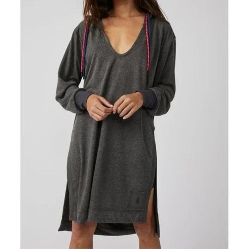Free People Movement Feel Good Layer Longline Hoodie